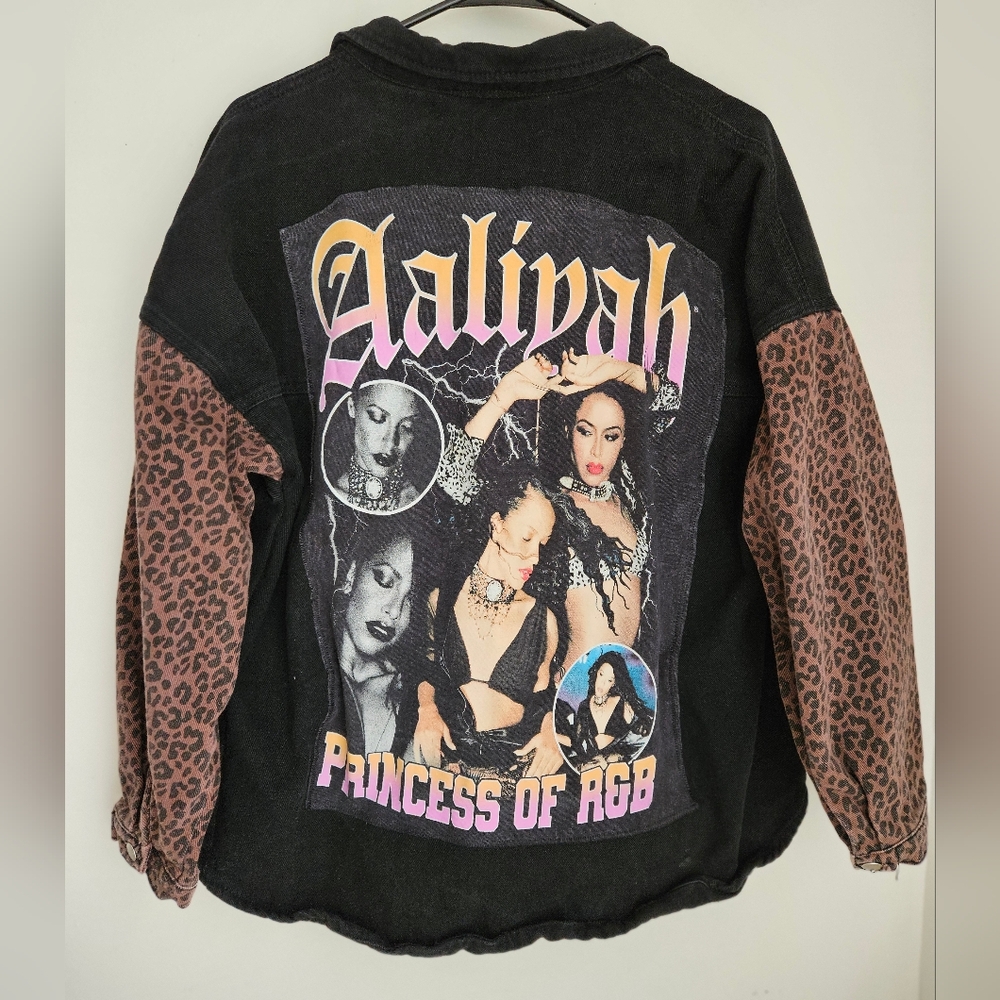 AALIYAH Upcycled Jean Jacket